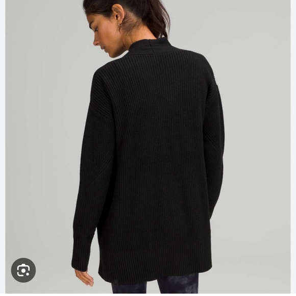 Lululemon Cashlu Wrap Sweater - Picture 2 of 5